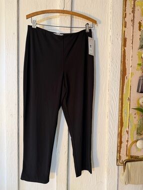 NWT Sympli Short Narrow Pant Midi Black: Size 8